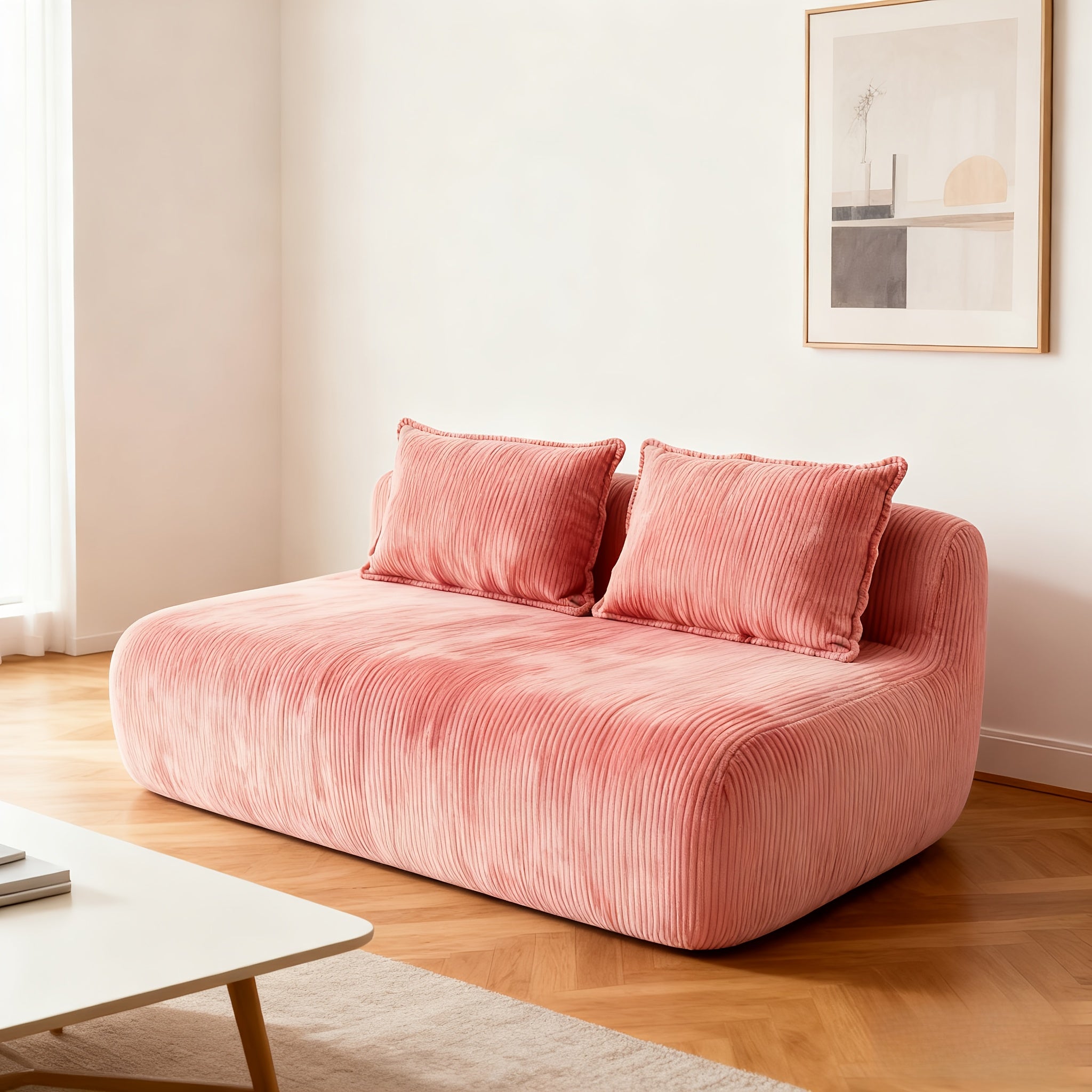 High-resilience Sponge Sofa Chair | Convertible to Sofa, Equipped with Washable Cover, Foldable Sofa Bed Mattress, Suitable for Living Room, Bedroom, Office, Apartment, Multi-functional Sofa, Guest Bed Solution, Sleeping Bed