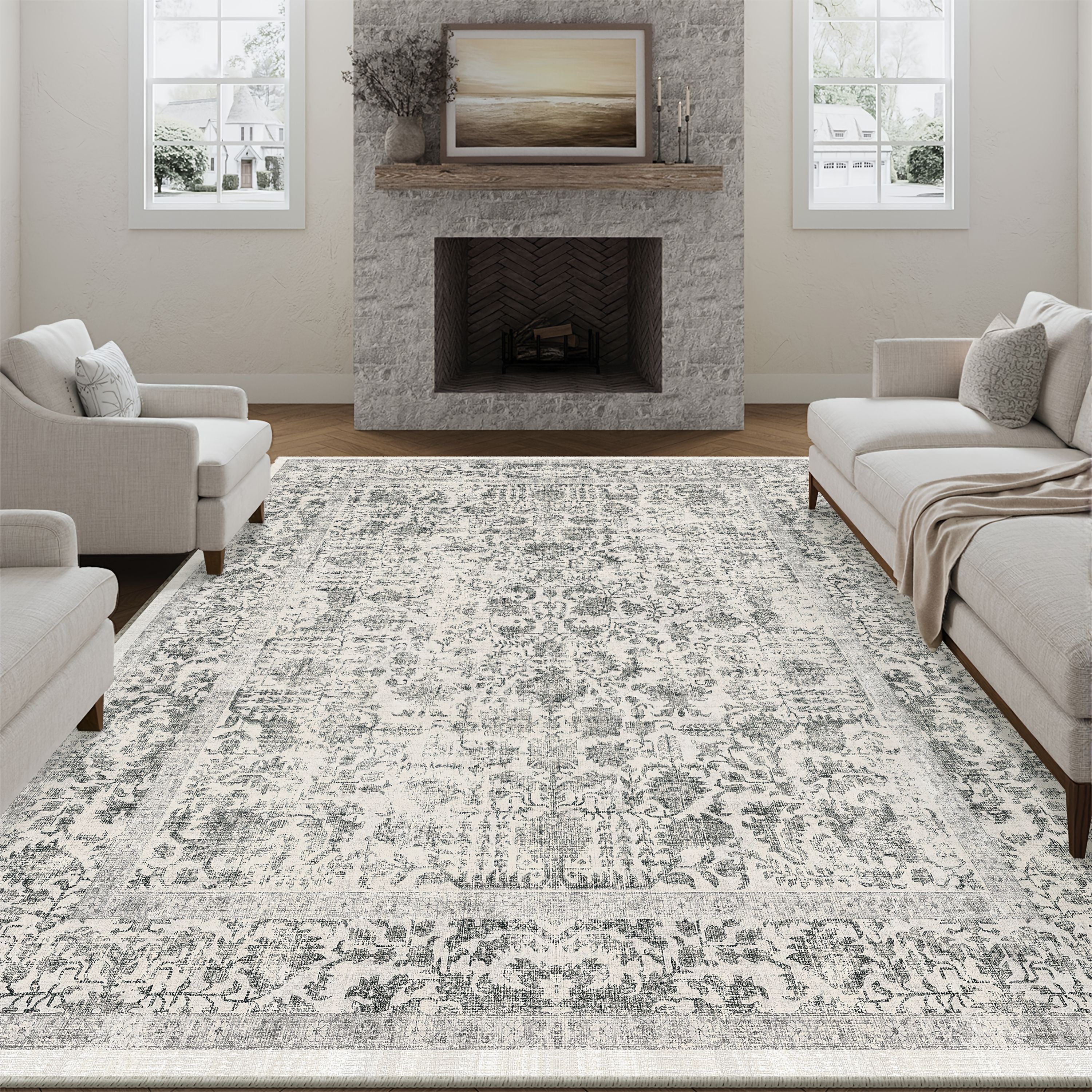 Insect-themed Indoor Carpet, Thickened Non-slip Imitation Artificial Wool, Available in Multiple Sizes for Bedroom, Living Room, and Hallway