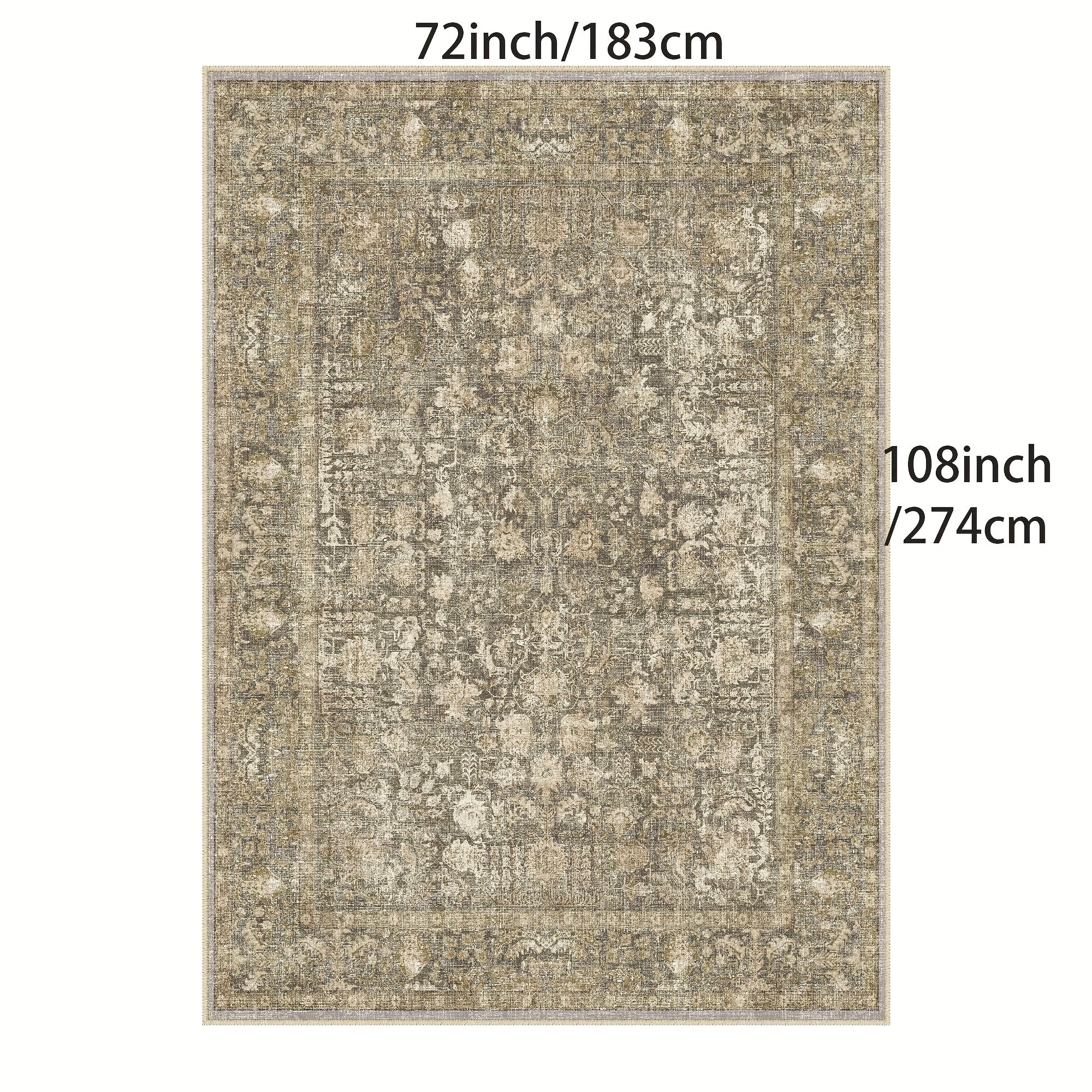 Insect-themed Indoor Carpet, Thickened Non-slip Imitation Artificial Wool, Available in Multiple Sizes for Bedroom, Living Room, and Hallway
