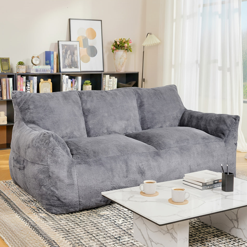 Sofa, Soft Filled Plush Fluffy Sofa, Comfortable Seat In Living Room Or Bedroom