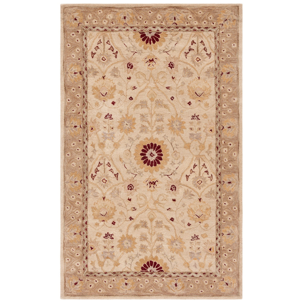 AUGUSTA HOME Anatolia Collection AN550 Indoor Hand Made Oriental Traditional Style Easy Care Area Rug For Home Decor Rug for Living Room, Bedroom, Dining Room, Home Office, Basement