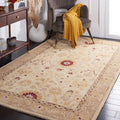 AUGUSTA HOME Anatolia Collection AN550 Indoor Hand Made Oriental Traditional Style Easy Care Area Rug For Home Decor Rug for Living Room, Bedroom, Dining Room, Home Office, Basement