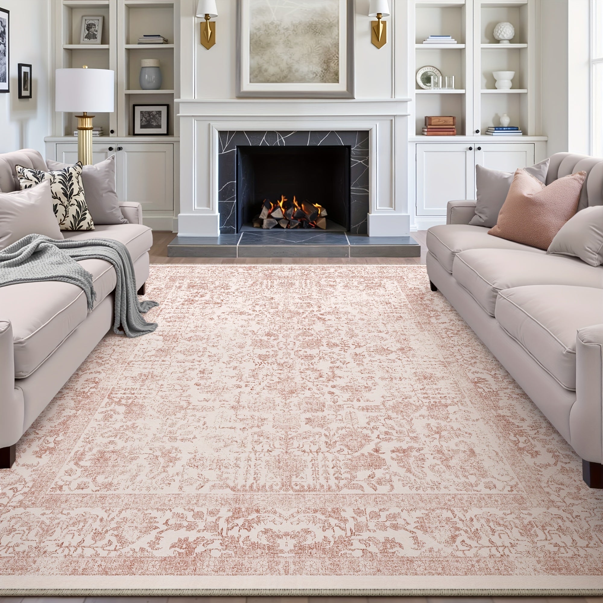 Insect-themed Indoor Carpet, Thickened Non-slip Imitation Artificial Wool, Available in Multiple Sizes for Bedroom, Living Room, and Hallway