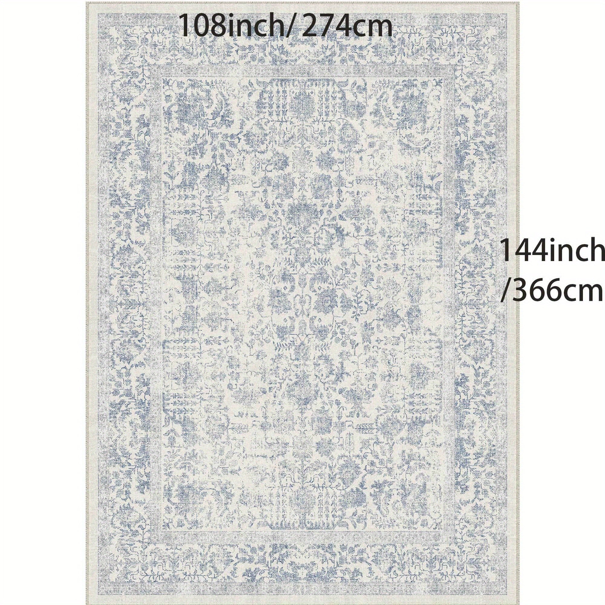 Insect-themed Indoor Carpet, Thickened Non-slip Imitation Artificial Wool, Available in Multiple Sizes for Bedroom, Living Room, and Hallway