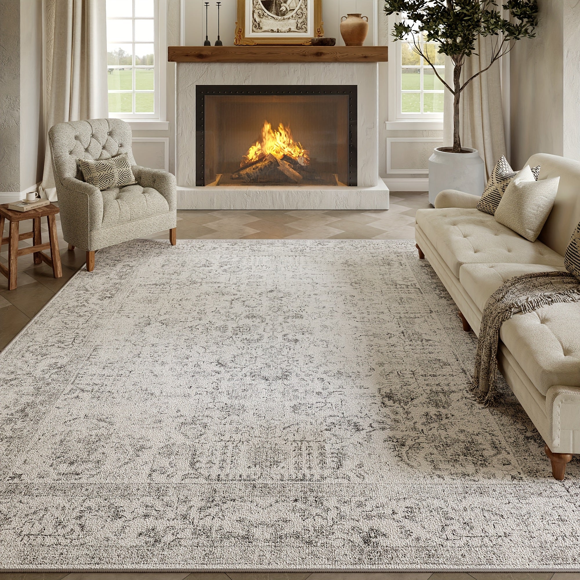 Insect-themed Indoor Carpet, Thickened Non-slip Imitation Artificial Wool, Available in Multiple Sizes for Bedroom, Living Room, and Hallway